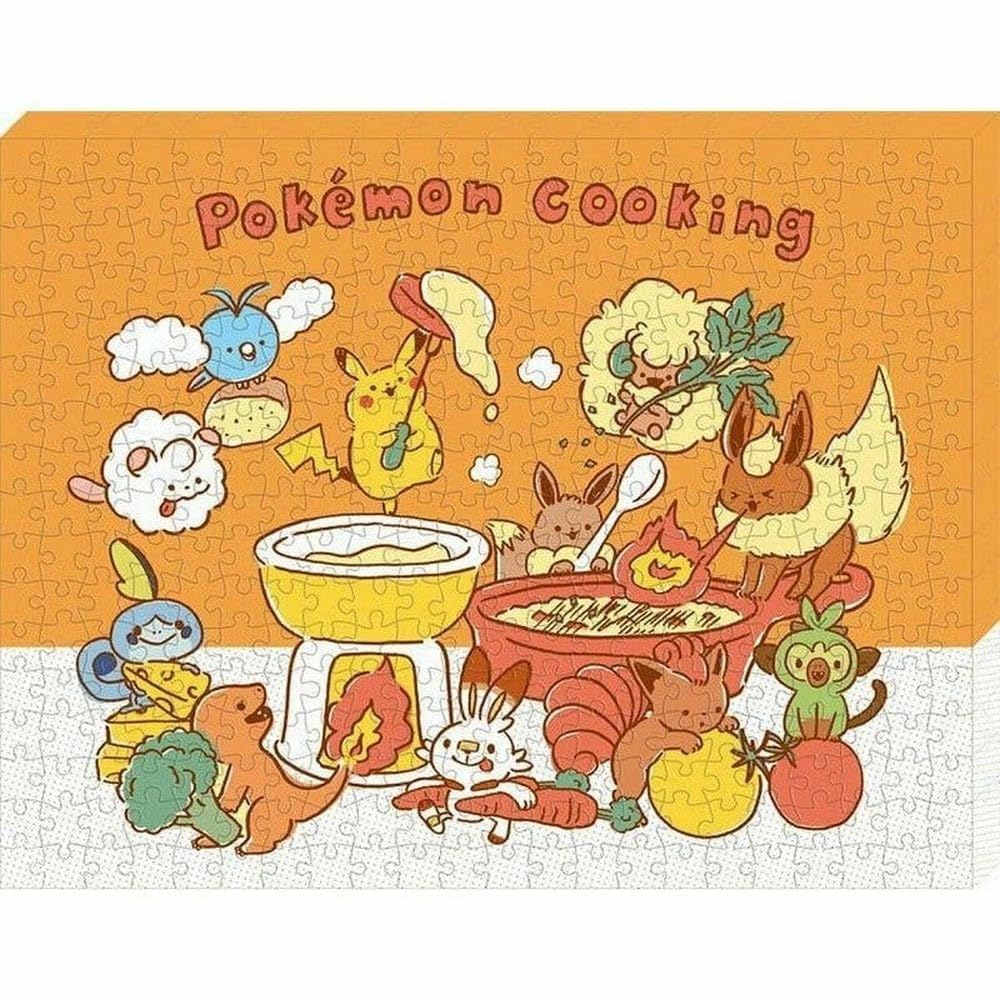 ポケモン　1999 POKEMON COOKING PINS Amazon.com: ensky - Pokémon - Pokémon Cooking, Artboard Jigsaw